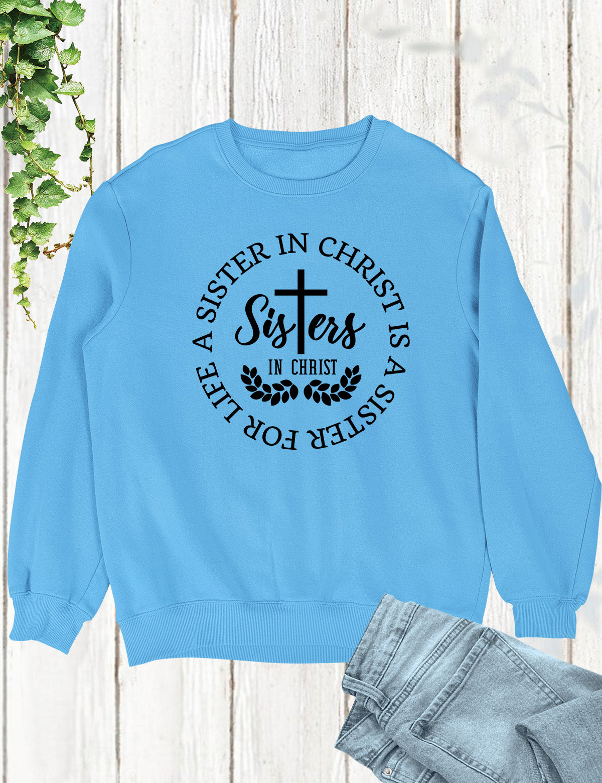 Sisters in Christ Church Women Sweatshirt