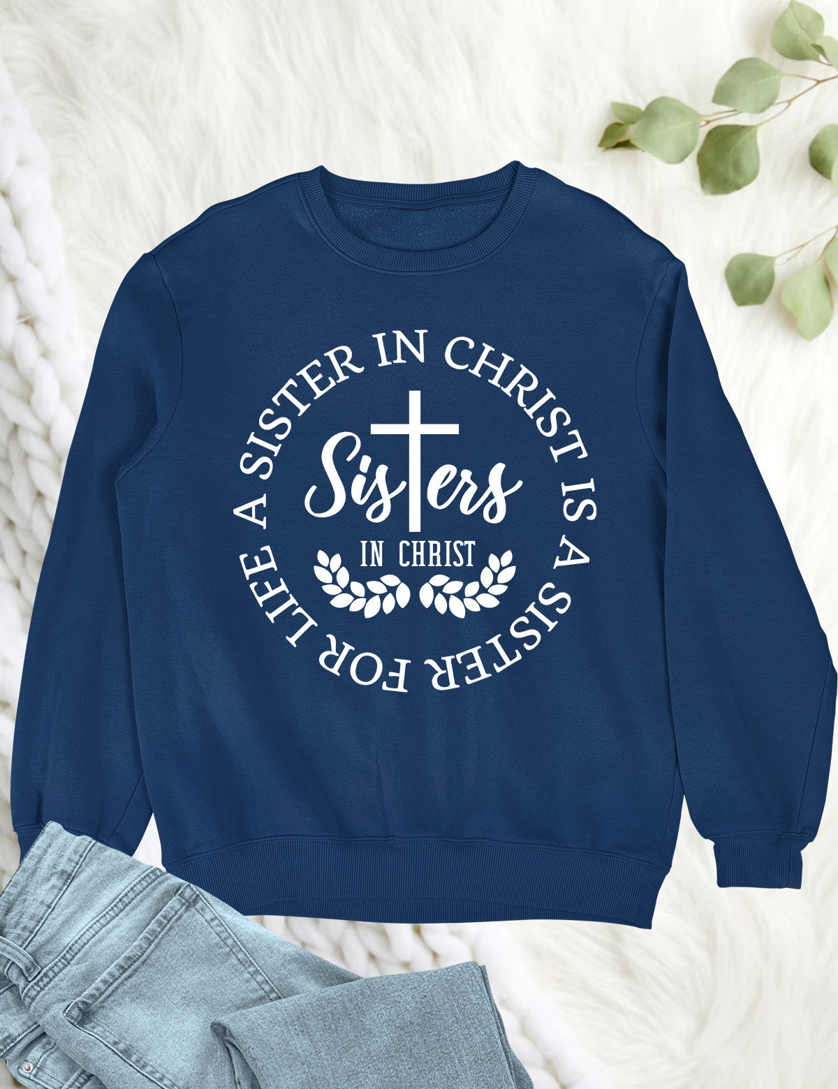 Sisters in Christ Church Women Sweatshirt