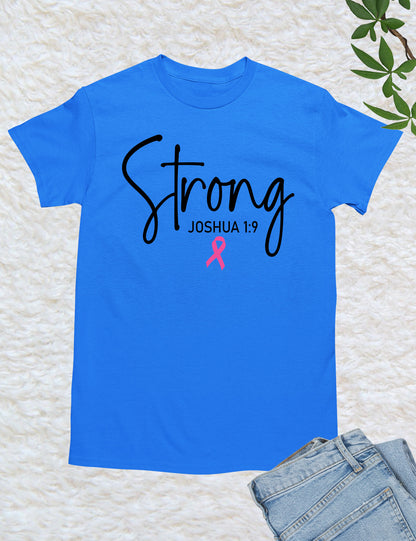 Breast Cancer Survivor Strong Bible Verse Shirt