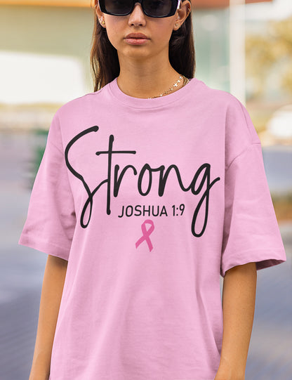 Breast Cancer Survivor Strong Bible Verse Shirt