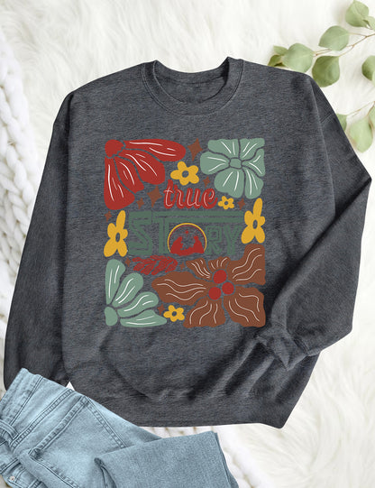 True Story Boho Christmas Hoodie