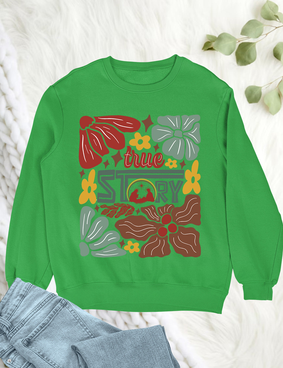 True Story Boho Christmas Hoodie