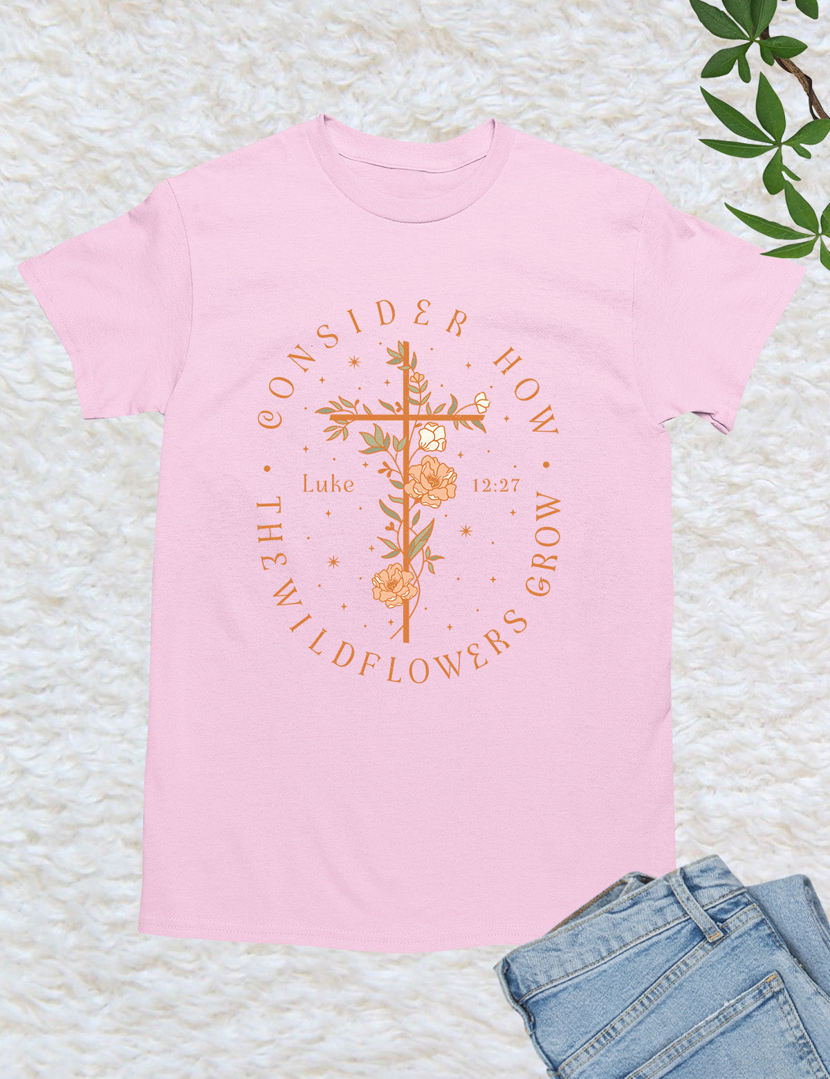 Wildflower Grow Bible Verse Gift T Shirt