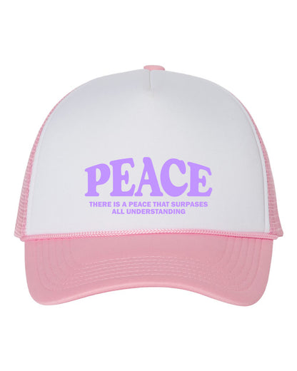 Peace Trucker Hat Cap