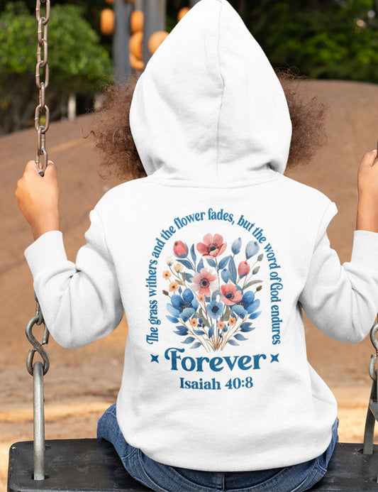 Boho Flower Christian Bible Verse Hoodie