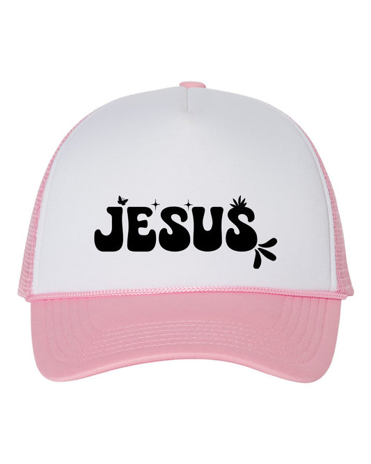 Jesus Retro Trucker Cap Hats