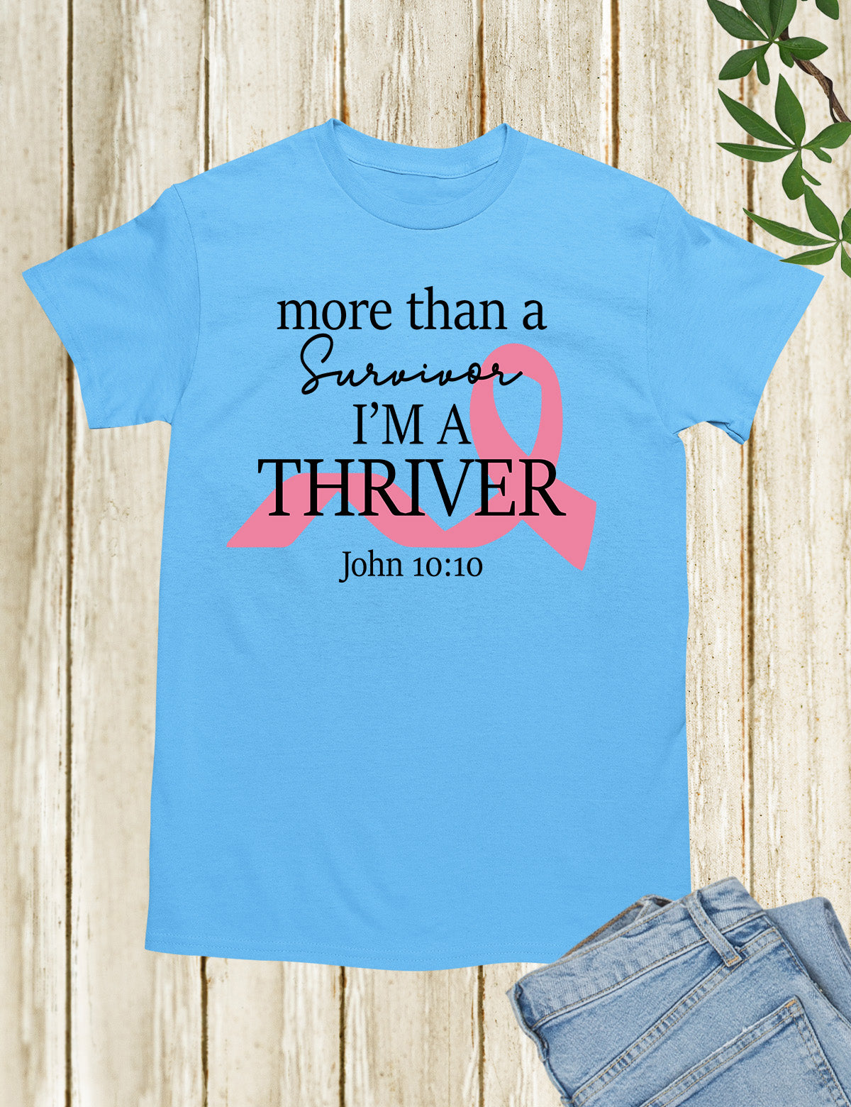 Cancer Thrive Survivor Christian Shirts