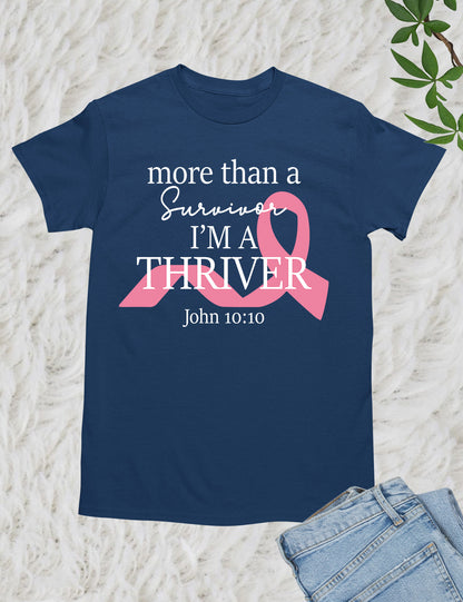 Cancer Thrive Survivor Christian Shirts