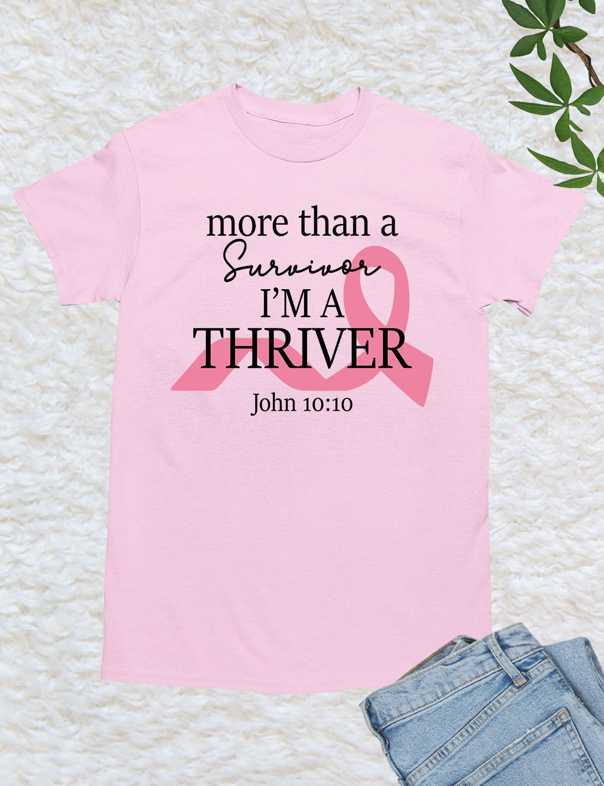 Cancer Thrive Survivor Christian Shirts