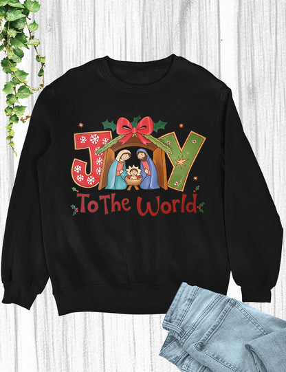 Joy to The World Christmas Hoodie