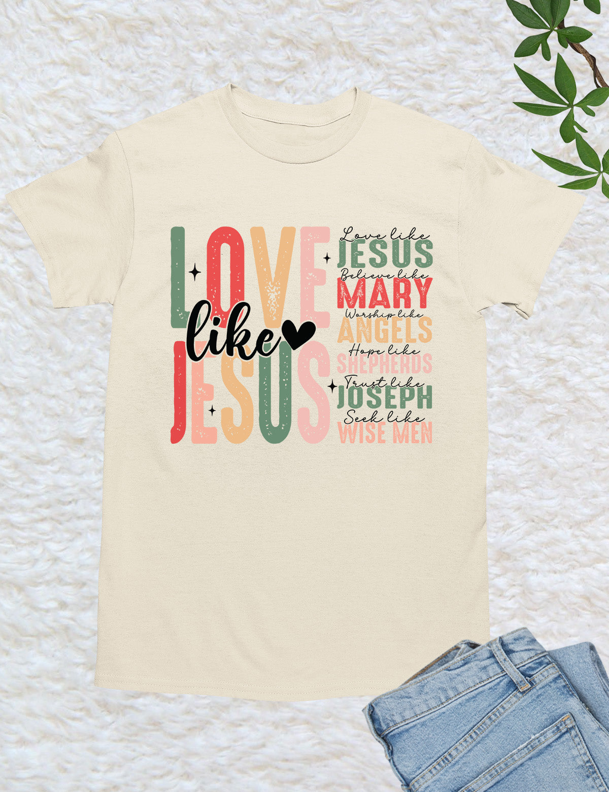 Love Like Jesus Christmas Sweater