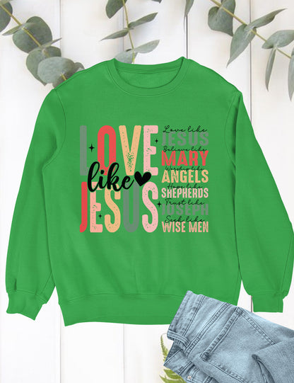 Love Like Jesus Christmas Sweater