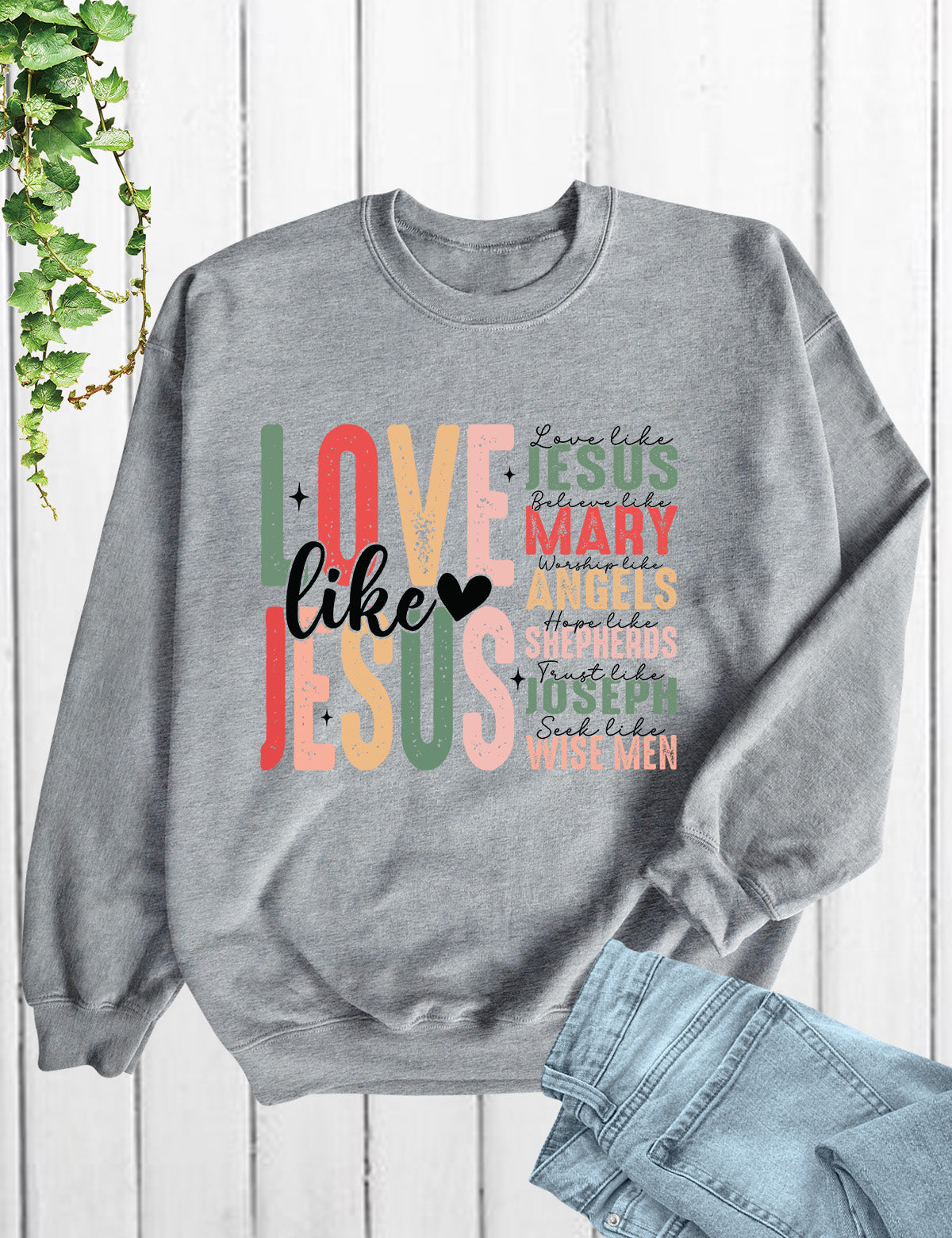 Love Like Jesus Christmas Sweater