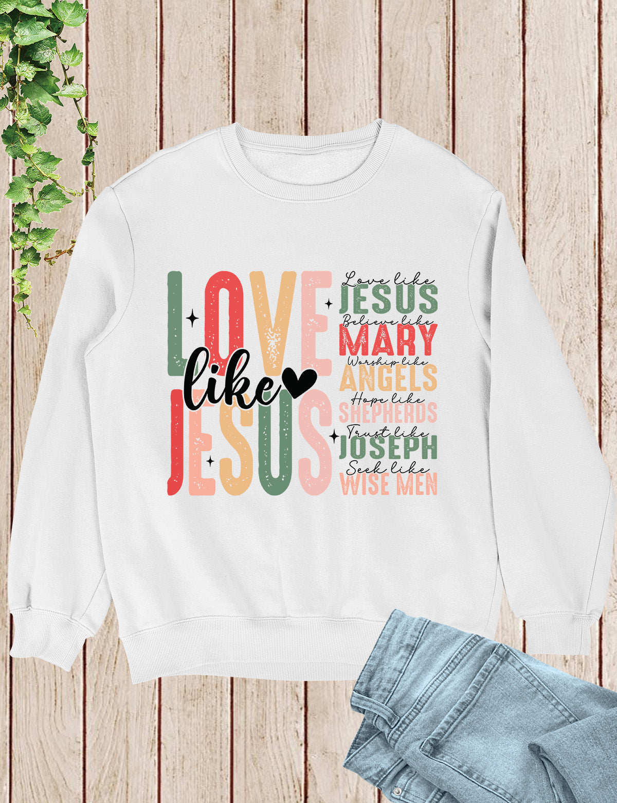 Love Like Jesus Christmas Sweater