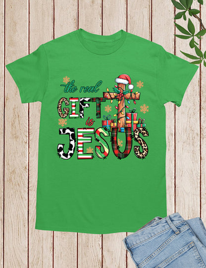 The Real Gift Jesus Christmas Shirt