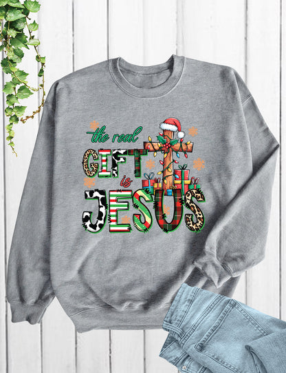 The Real Gift Jesus Christmas Shirt