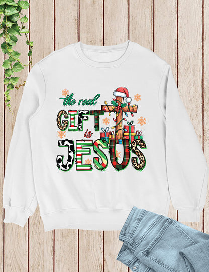 The Real Gift Jesus Christmas Shirt