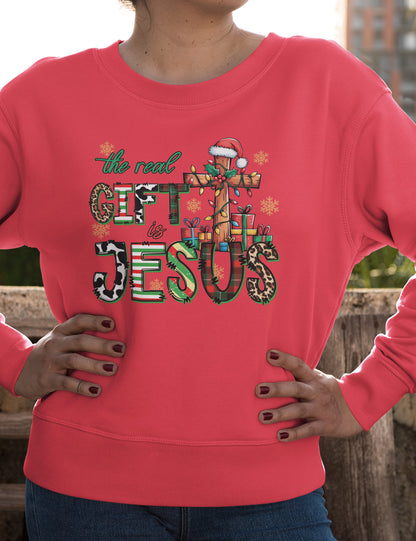 The Real Gift Jesus Christmas Shirt