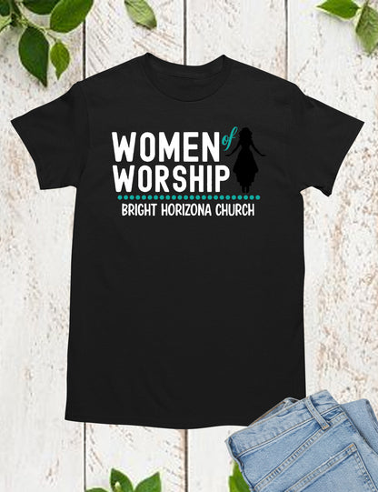 Women Worship Christian Custom T Shirts