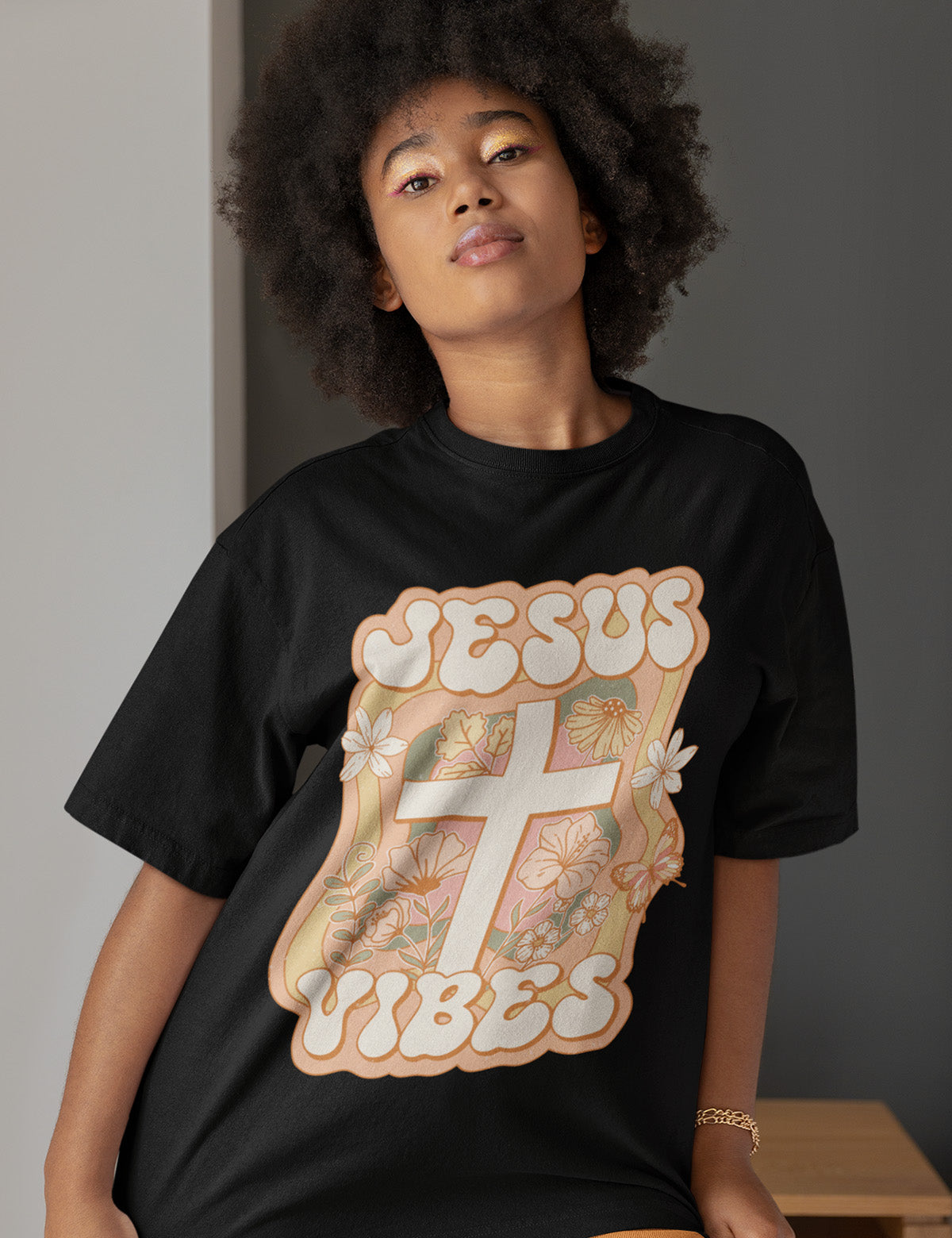 Jesus Vibes Vintage T Shirt