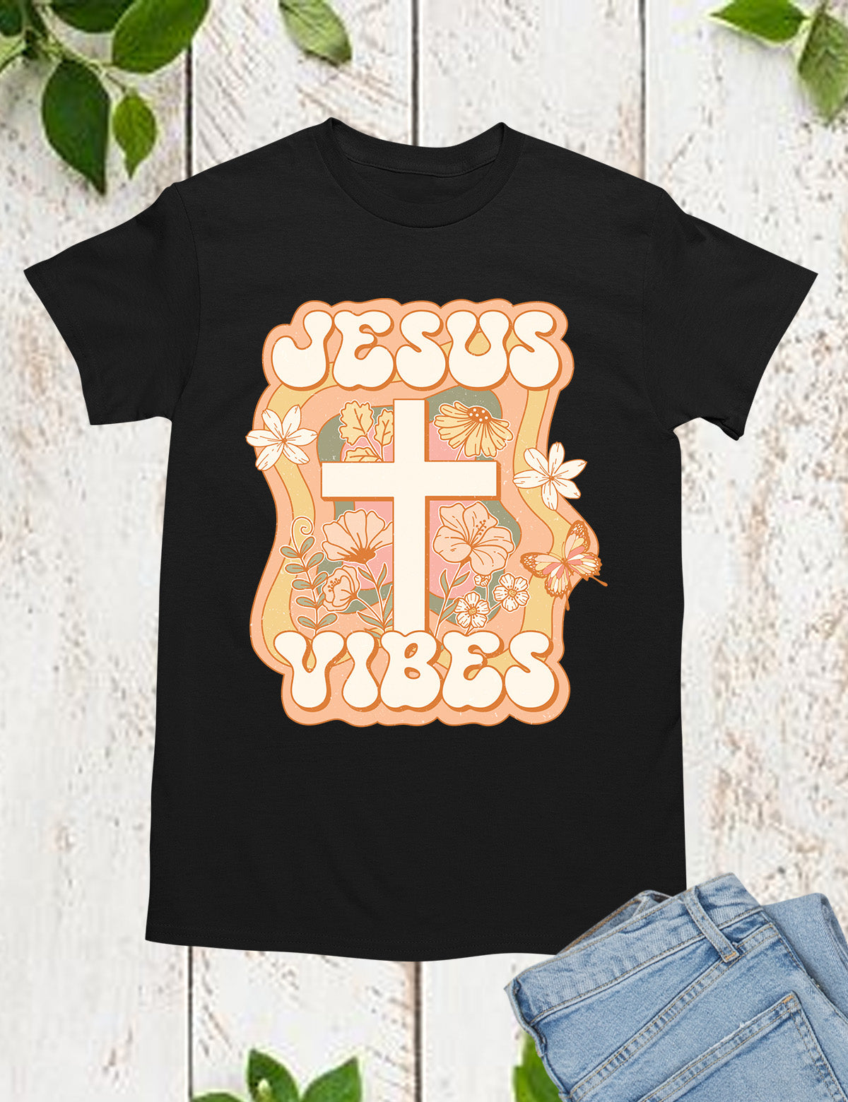 Jesus Vibes Vintage T Shirt