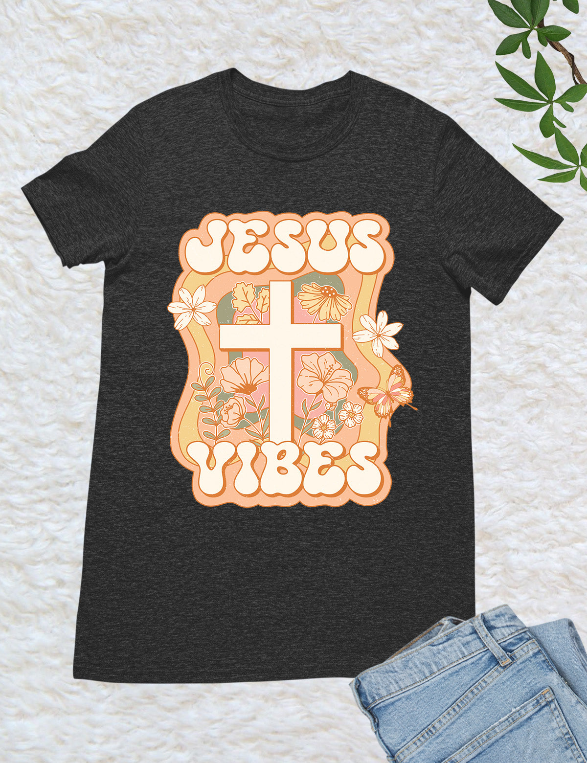 Jesus Vibes Vintage T Shirt