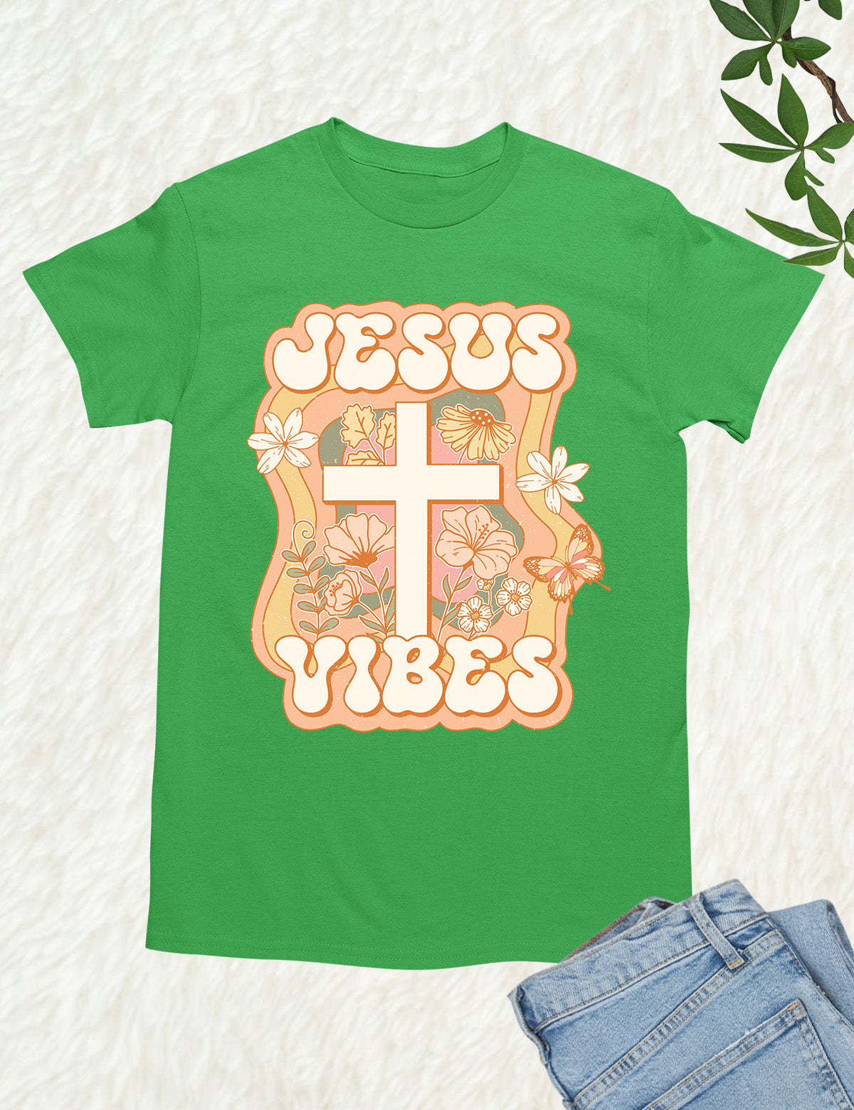 Jesus Vibes Vintage T Shirt