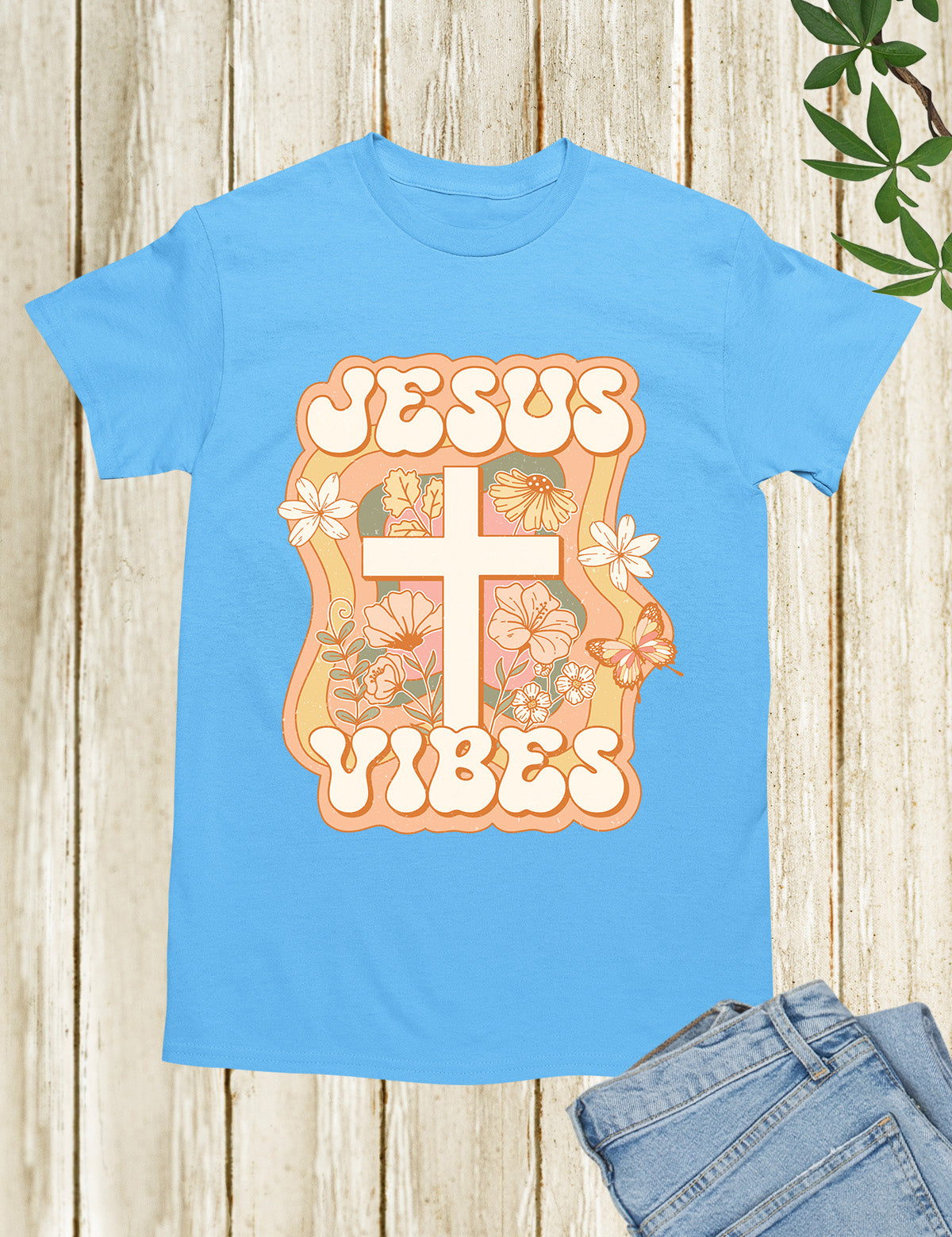 Jesus Vibes Vintage T Shirt