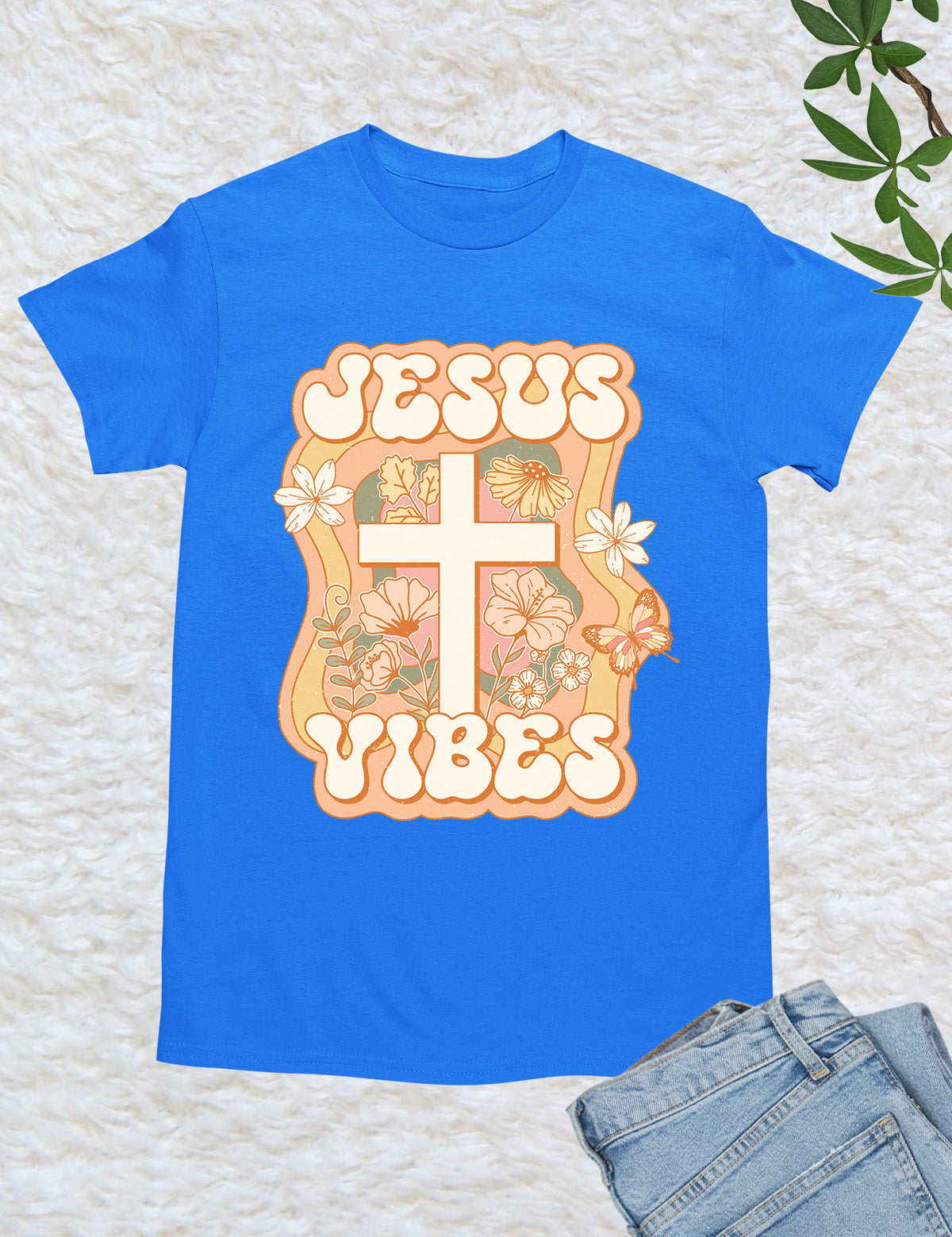 Jesus Vibes Vintage T Shirt