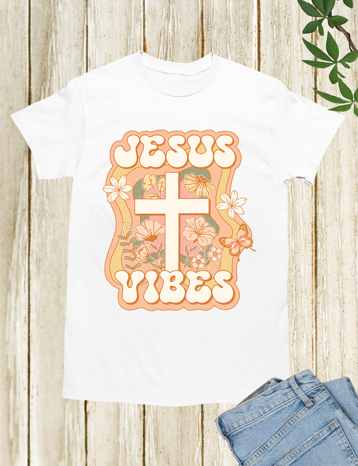 Jesus Vibes Vintage T Shirt