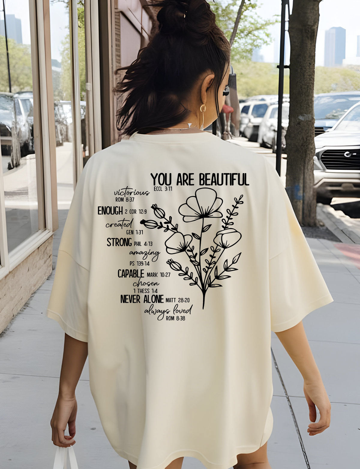 You Are Beautiful Christian Bible Scripture Shirt