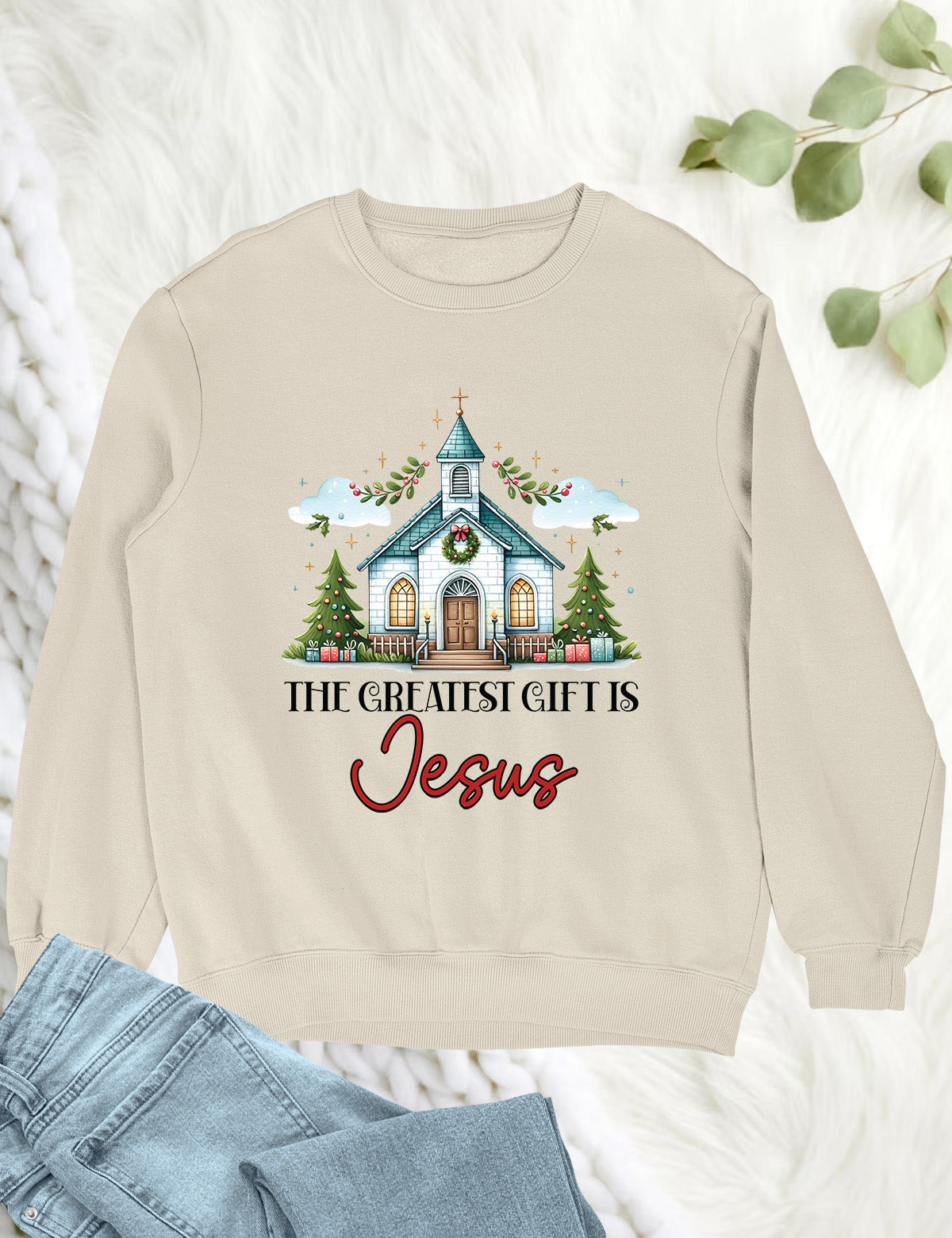 The Greatest Gift is Jesus Hoodie