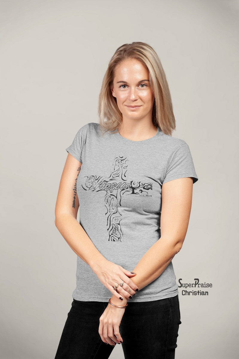 Jesus Graphic Tees - Jesus Graffiti Tee