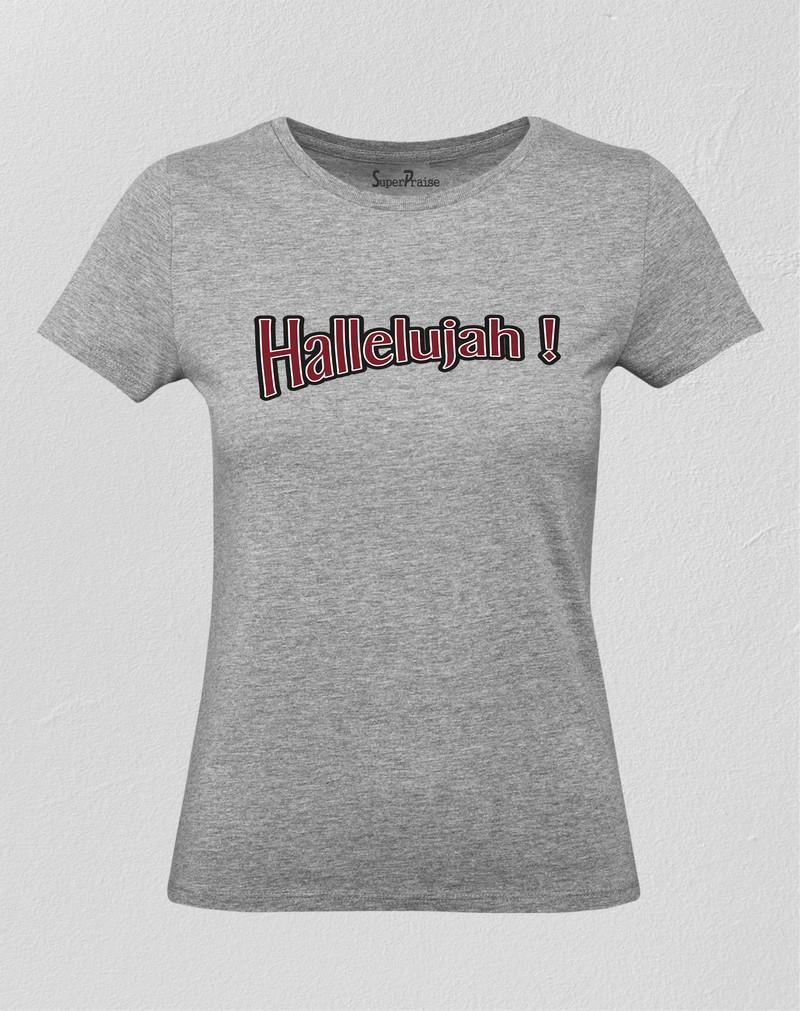 Christian Women T Shirt Hallelujah Heavenly Song