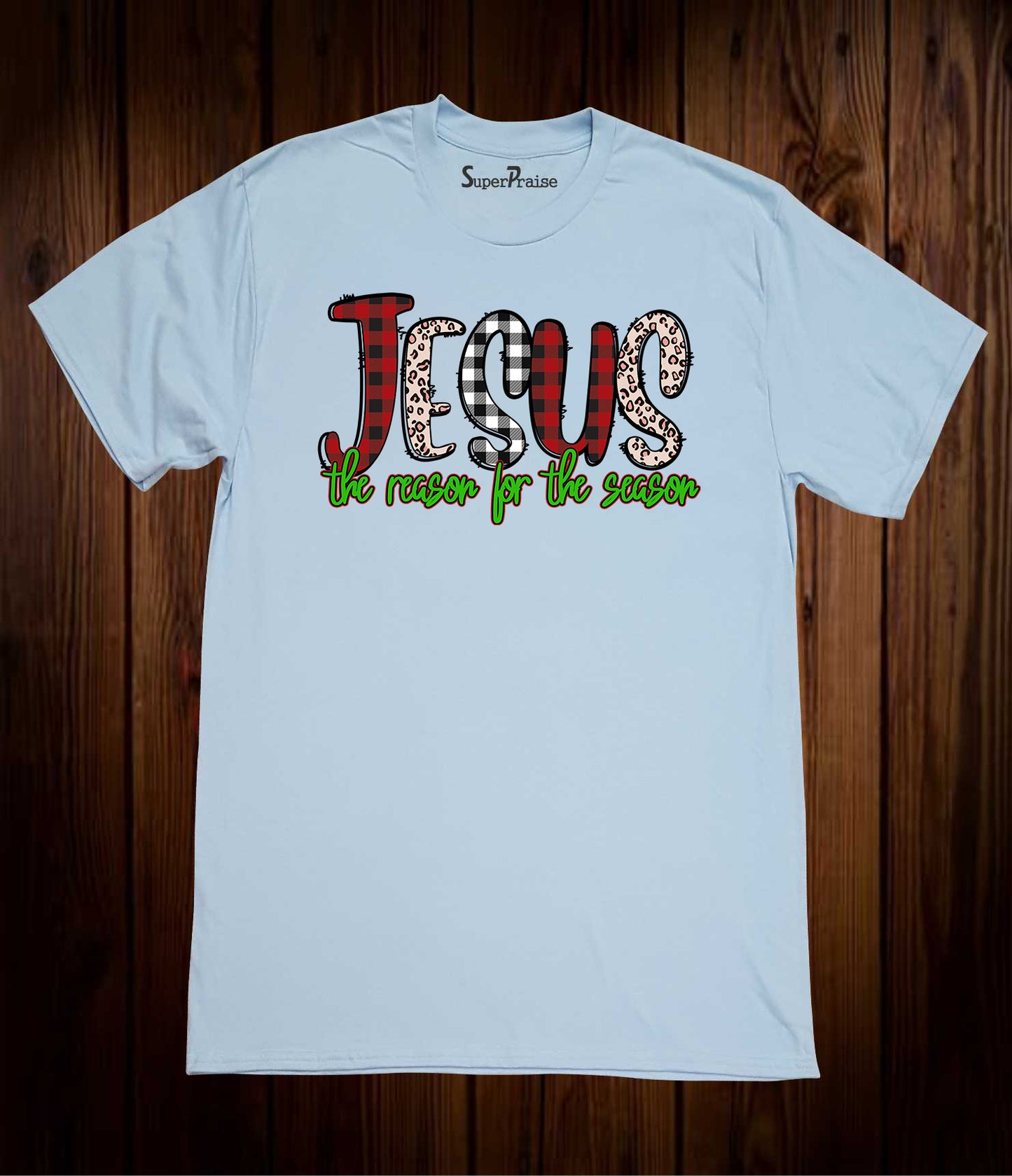 Jesus The Reason for the Season Bible Verse Christian Faith T-Shirts