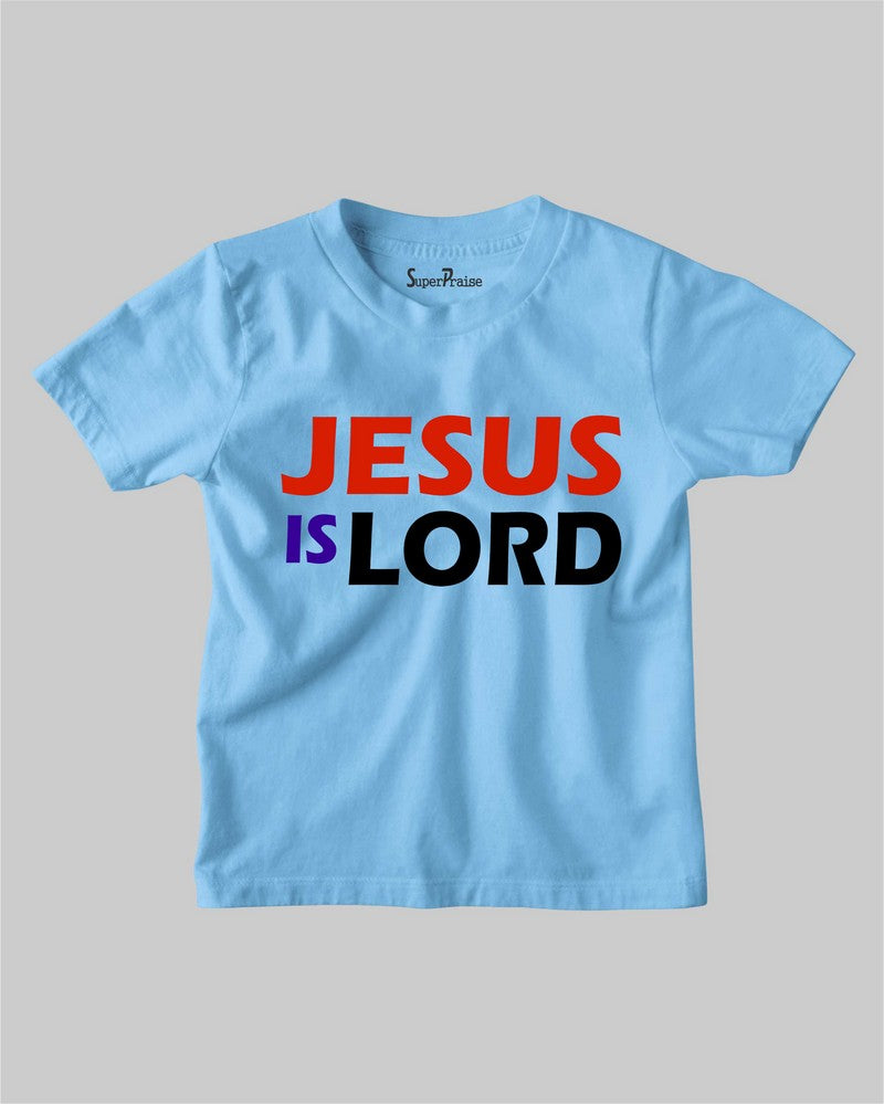 Jesus Is Lord Faith Grace Bible Verse Christian Kids T Shirt