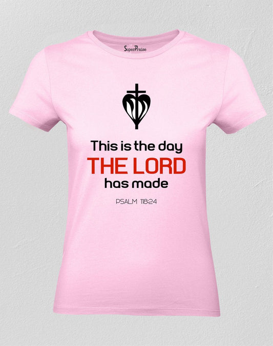 Christian Women T Shirt The Lord Has Made Ladies tee