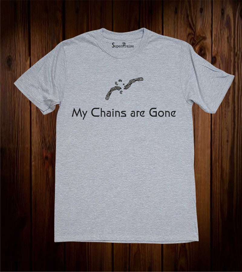 My Chains Are Gone Christian Grey T Shirt