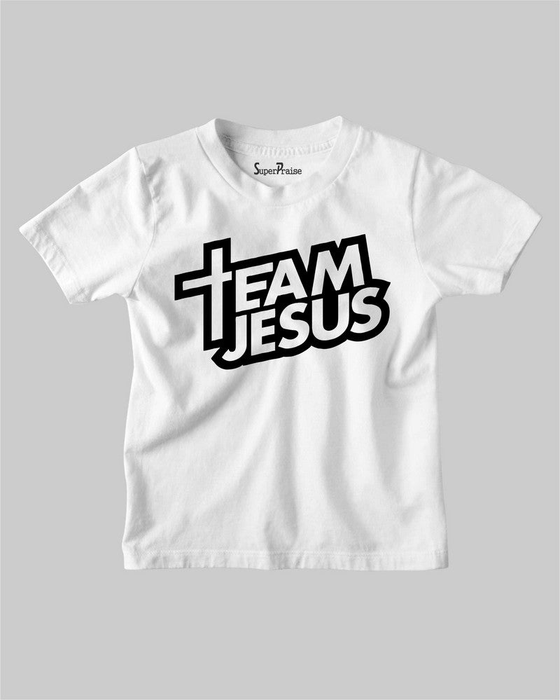 Jesus Team Christian Kids T shirt