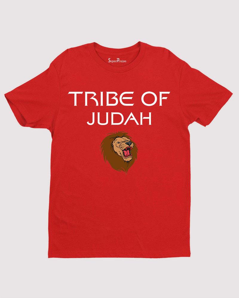 Judah Tribe Lion Slogan Grace Love Christian T Shirt