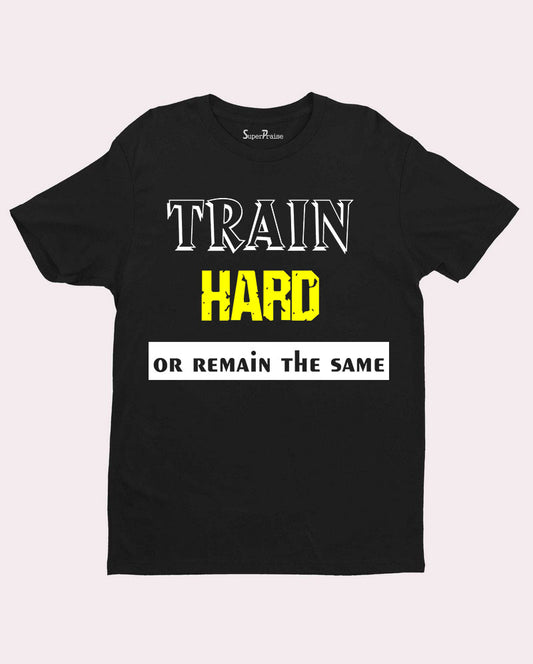 Train Hard Jesus Faith Bible Verse Christian T Shirt