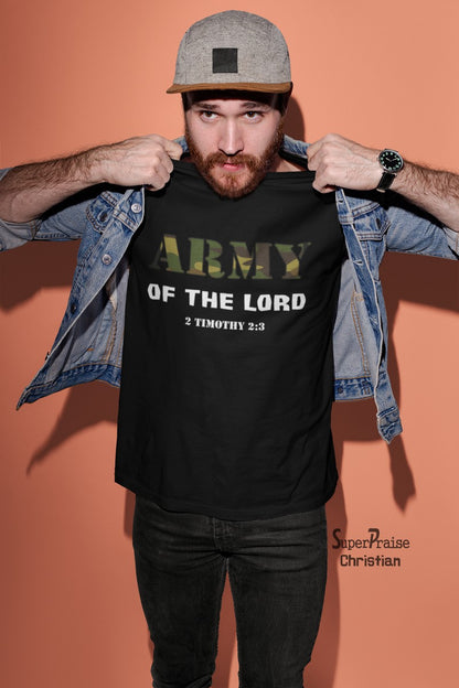 Army of the Lord God's Soldier Christian T shirt - Super Praise Christian