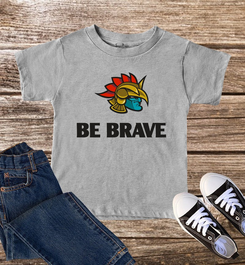 Be Brave Christian Kids T Shirt