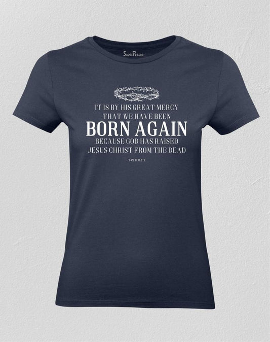 Born Again Christian Women T shirt