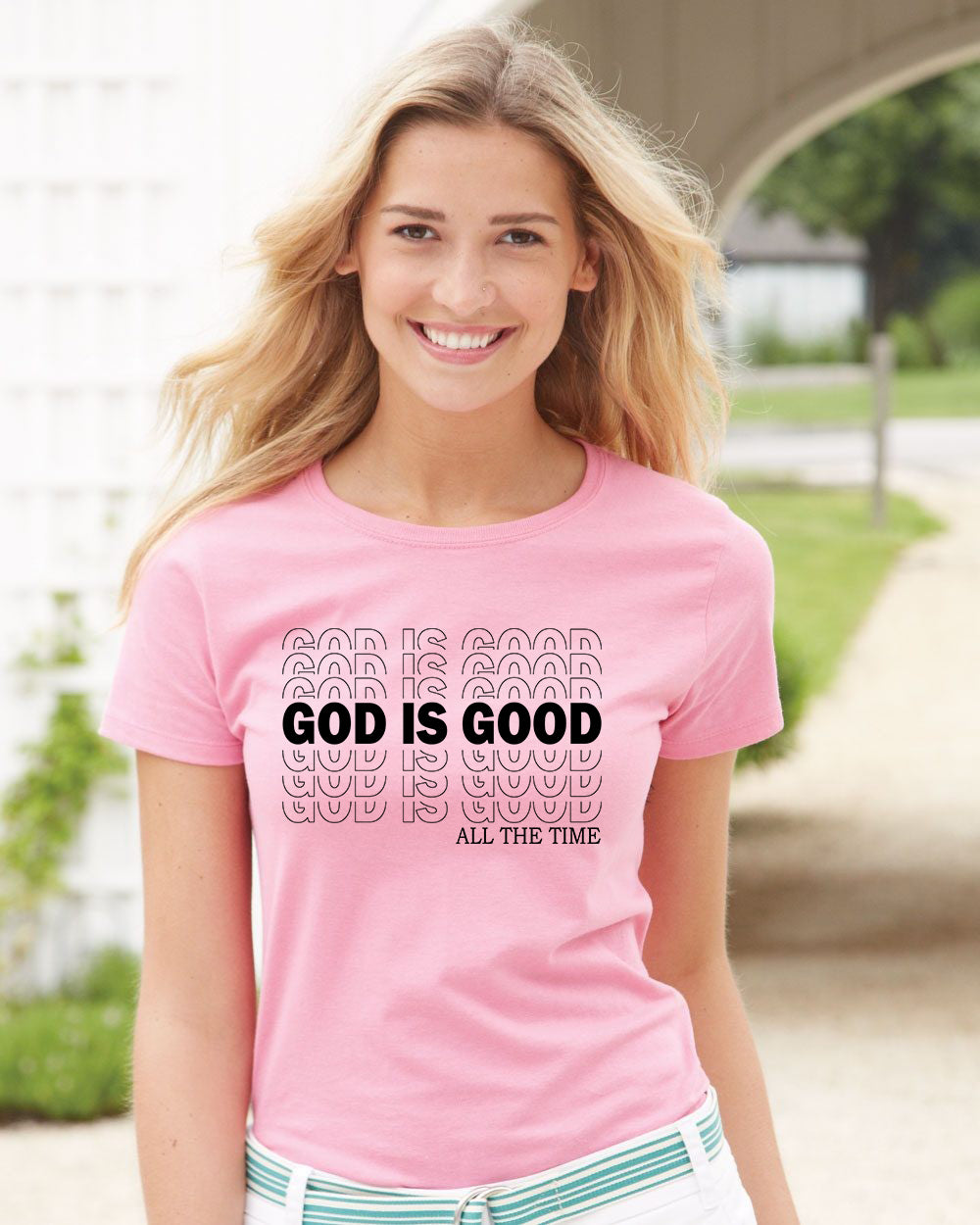 God is Good All The Time T Shirt – SuperPraiseChristian