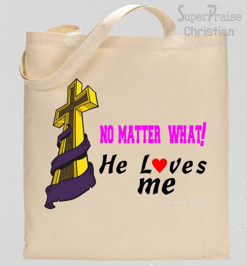 He Loves Me Tote Bag