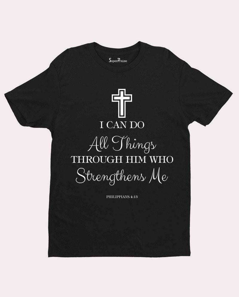 I Can Do Bible Teaching team Jesus Christian T Shirt
