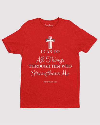 I Can Do Bible Teaching team Jesus Christian T Shirt