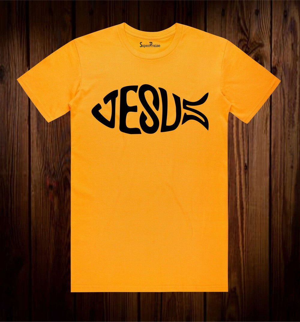 Jesus Fish  Christian Symbol T Shirt