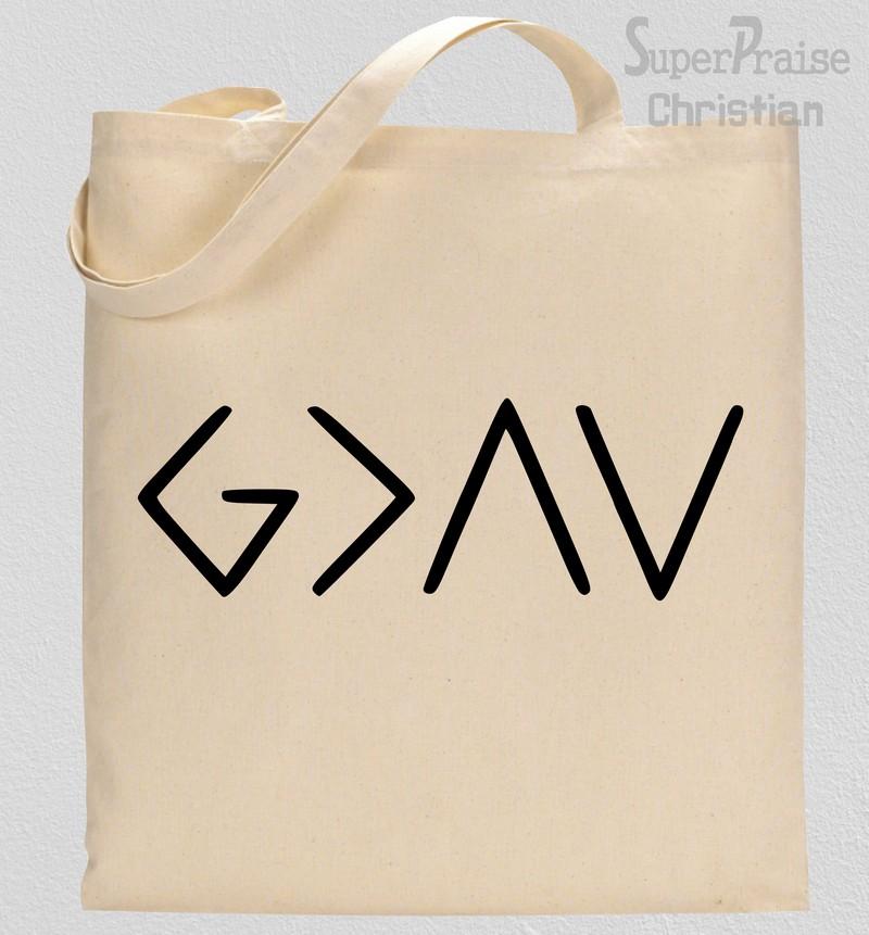 Jesus God Tote Bag